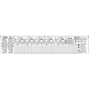 Linea Research 48 M06 - Eight-Channel 6000W Power Amplifier with Dante Input