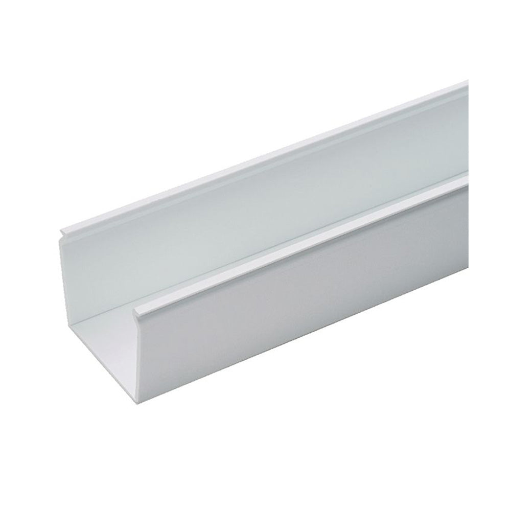 Panduit FS3X3WH6NM - Panduct Base Wiring Duct (3x3 Inch / White / PVC / No Mounting Holes / 6 Foot)