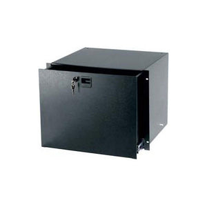 Middle Atlantic TD-8FLK Eight Space Rack Drawer with Lock - Black