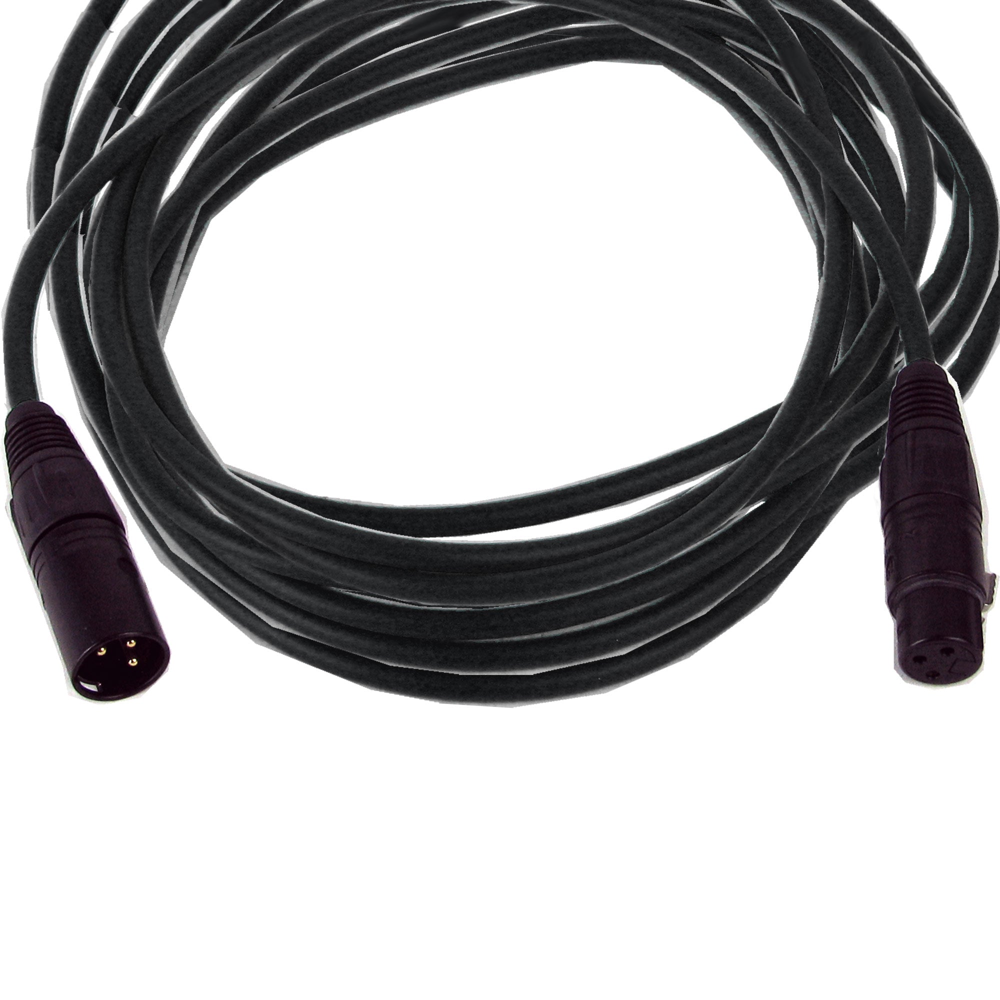 Canare EC050F-BLK XLR Microphone Cable 50 Feet / Black