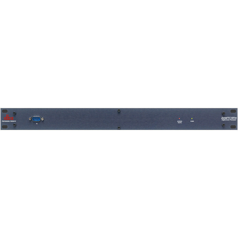 DBX ZonePRO 641M 6 Input / 4 Output Remote Controlled Digital Zone Processor