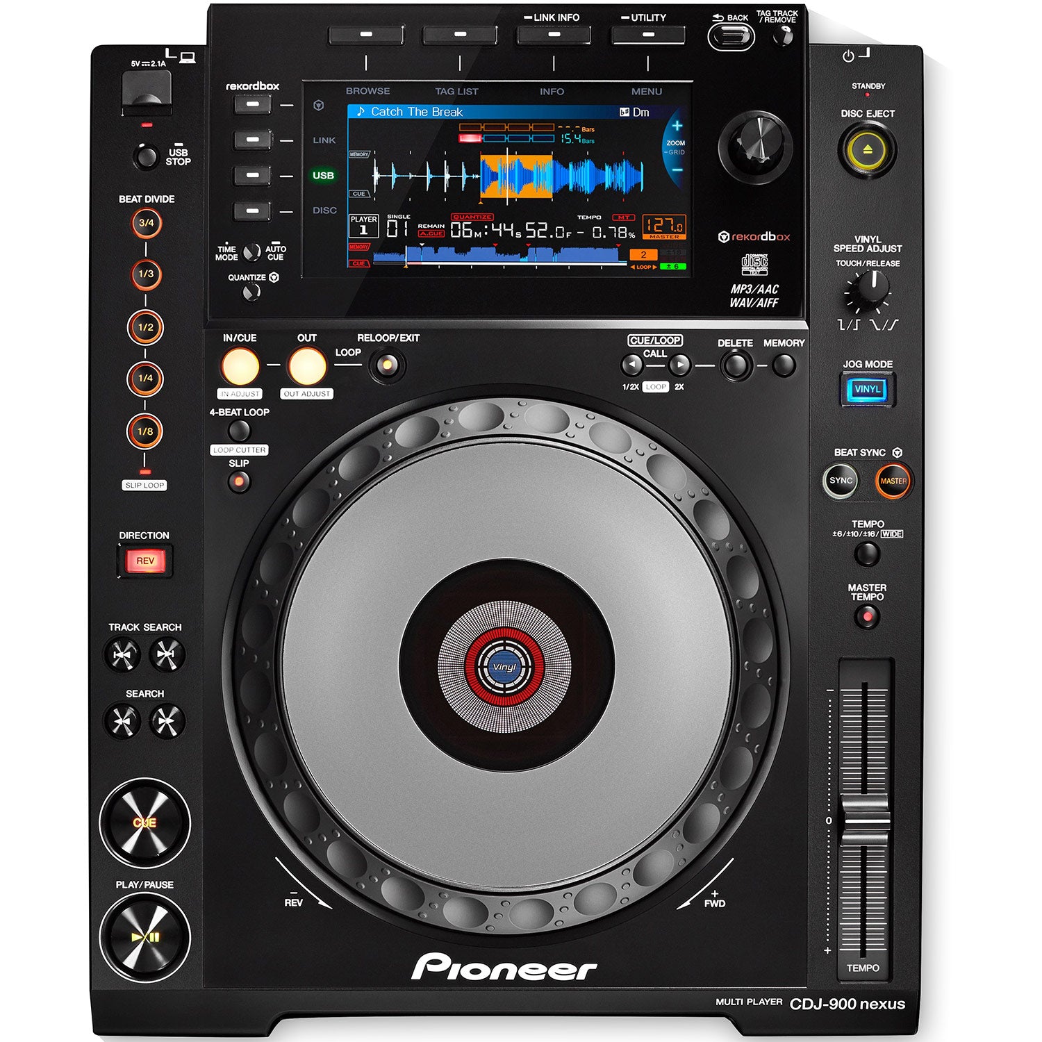 Pioneer DJ CDJ-900NXS Pro DJ Multi-Format Player