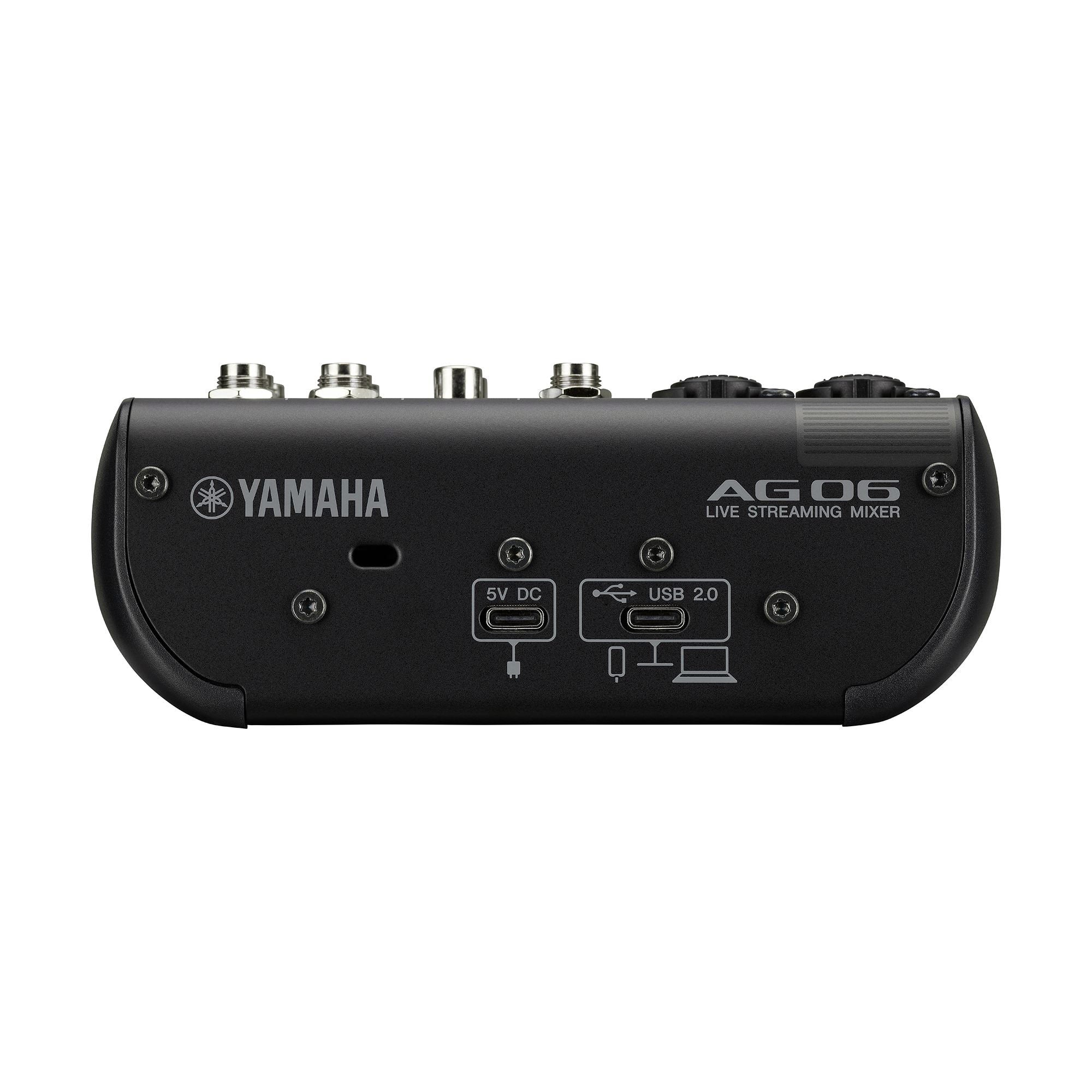 Yamaha AG06MK2 - 6-Channel Mixer for Podcasting and Streaming (Black)