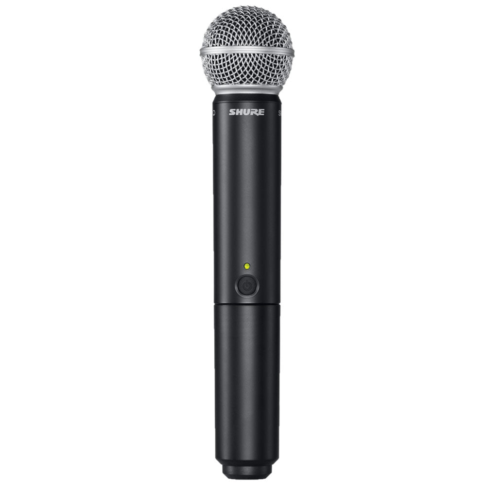Shure BLX288/SM58-H10 Wireless Dual Vocal System with Two (2) SM58 (H10 Band - 542-572 MHz)