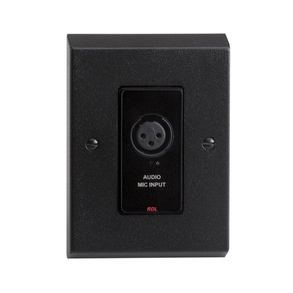 RDL EP-1B - European Adapter Plate for Single D-Style Product (Black)