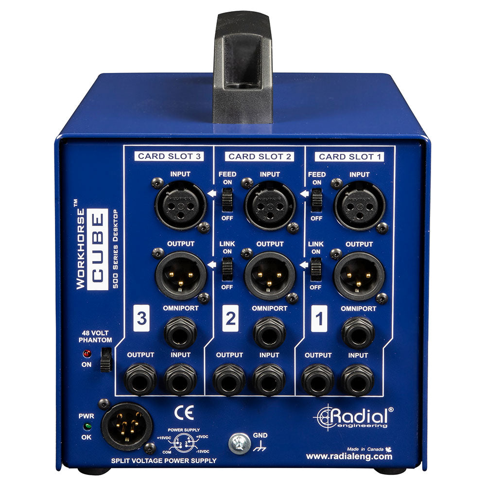 Radial Engineering Workhorse Cube 3 Space Portable 500 Series Chassis