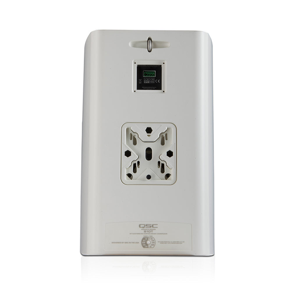 QSC AD-S10T AcousticDesign 10" 2-Way Surface Mount Loudspeaker (White)