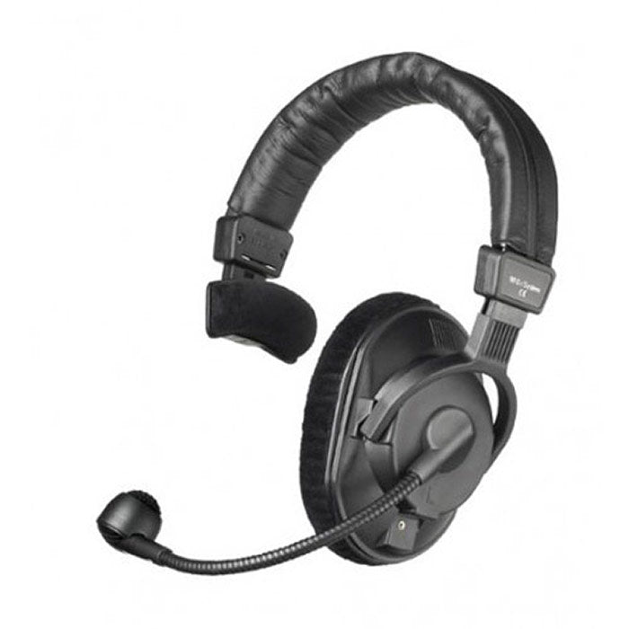 Beyerdynamic DT 280 MK II Single Sided Intercom Headset - 200 Ohm Microphone and 80 Ohm Headphone