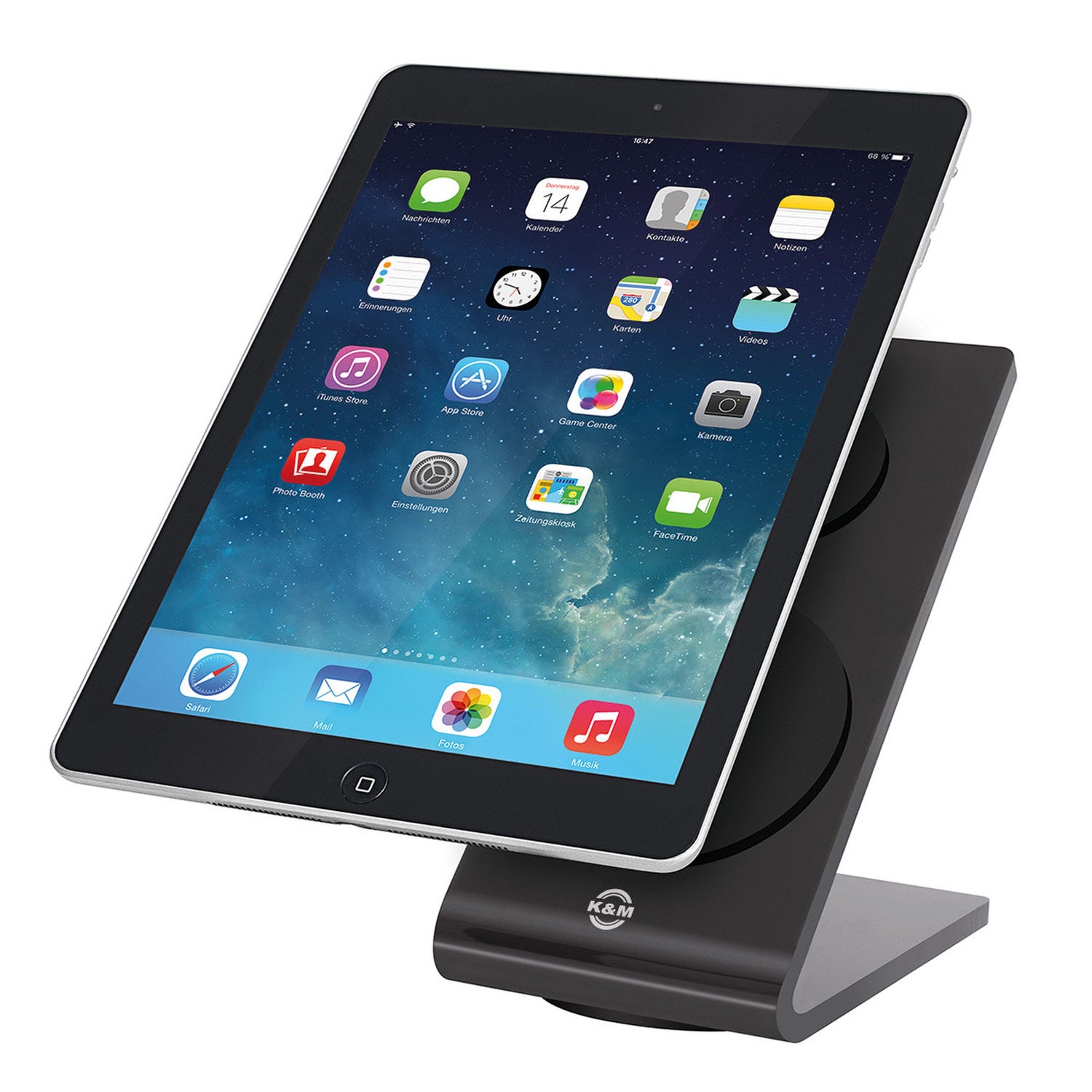 K + M 19855 Universal Tablet Desktop Stand