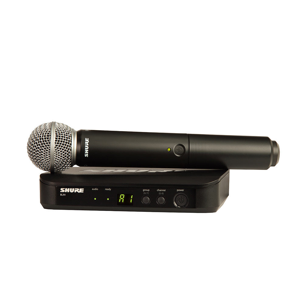 Shure BLX24/SM58 Handheld Wireless System (H9 Band - 512-542 MHz)