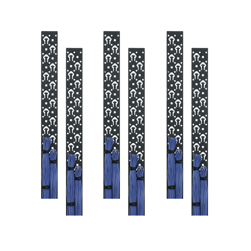 Middle Atlantic LACE-5254-OP Vertical 52RU Lace Strips (Set of 6)