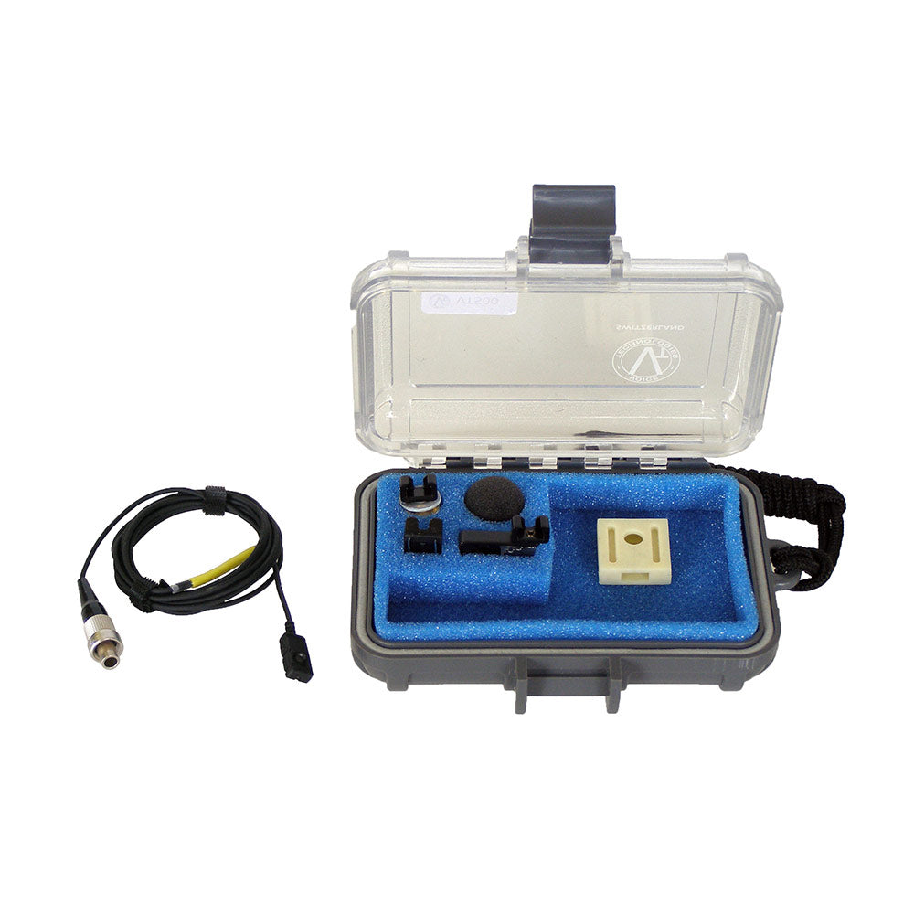 Voice Technologies VT506WATER Omni Lavalier Microphone (Black/3 Pin Lemo)