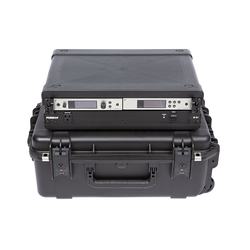 SKB 3i-2215M82U - 2-Space iSeries Injection Molded Fly Rack (13 Inch Deep)