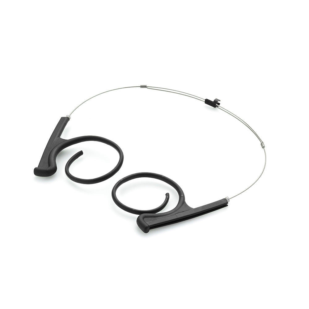 DPA Microphones HE2B8P - Small Dual Headset Mount for Flex Headset (Black)