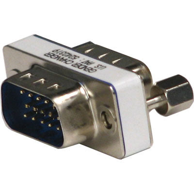 Emerson 30-9536 Slim Gender Changer - Male/Male DB15