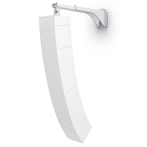 LD Systems CURV 500 WMBL W Curv 500 Tilt / Swivel Wall Mount Bracket for Up to 6 Satellites (White)