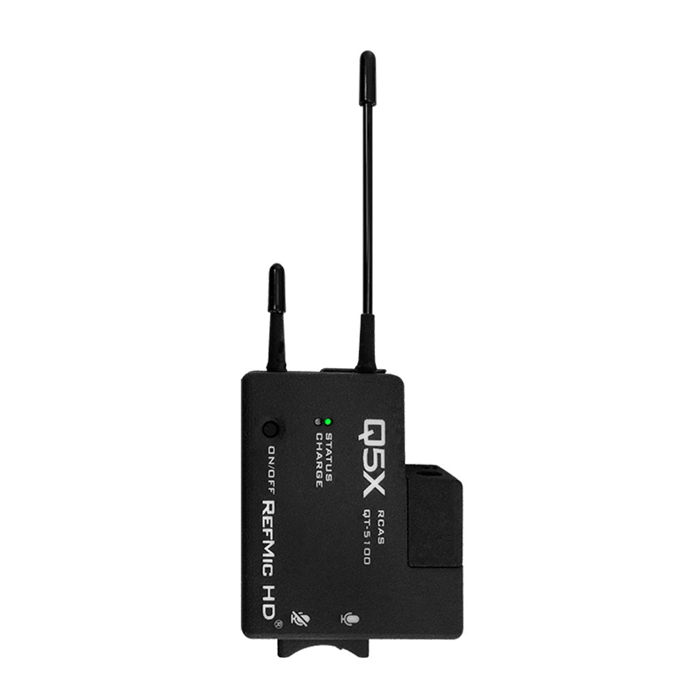 Q5x QT-5100 RefMic HD - Compact Bodypack Wireless Transmitter with Mute Switch (600 - 700 MHz)