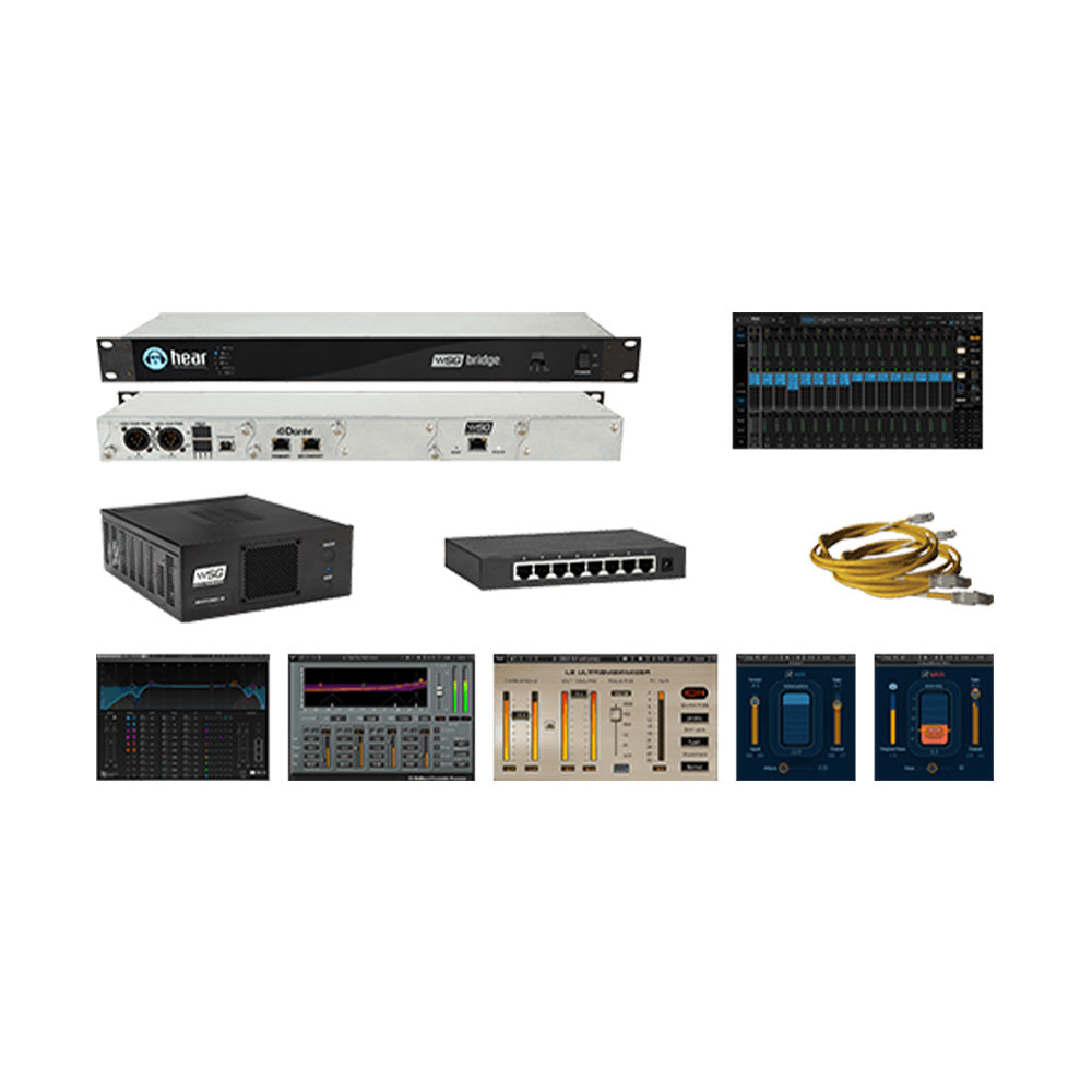 Waves WSG Bridge Server One-C SuperRack Combo for Dante