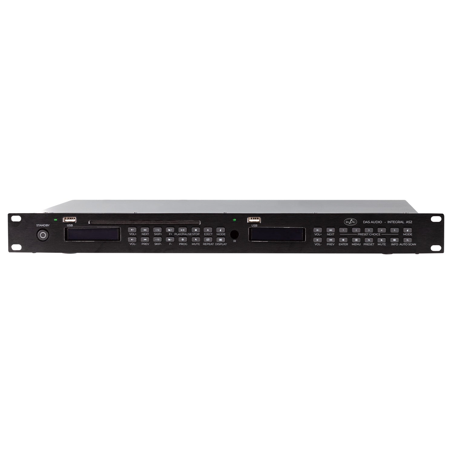 DAS INTEGRAL-AS2 - Stereo Audio Source with Tuner / CD Player / USB / Bluetooth