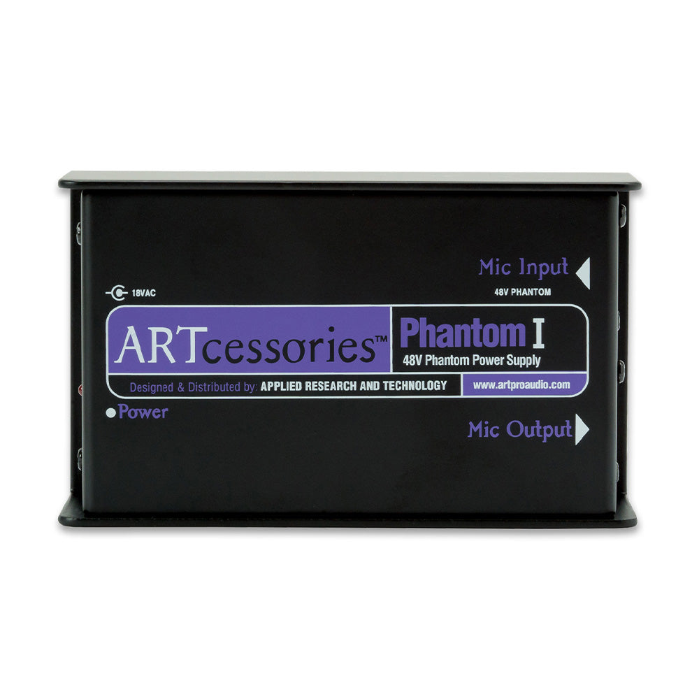 ART Phantom I - Single-Channel 48V Phantom Power Supply