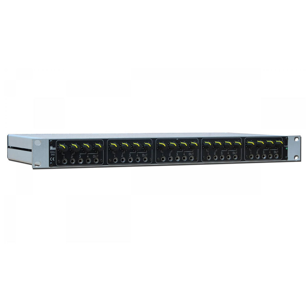 Glensound GS1U-040V - 5 x 4-Channel Mixer with Varicon Connectors