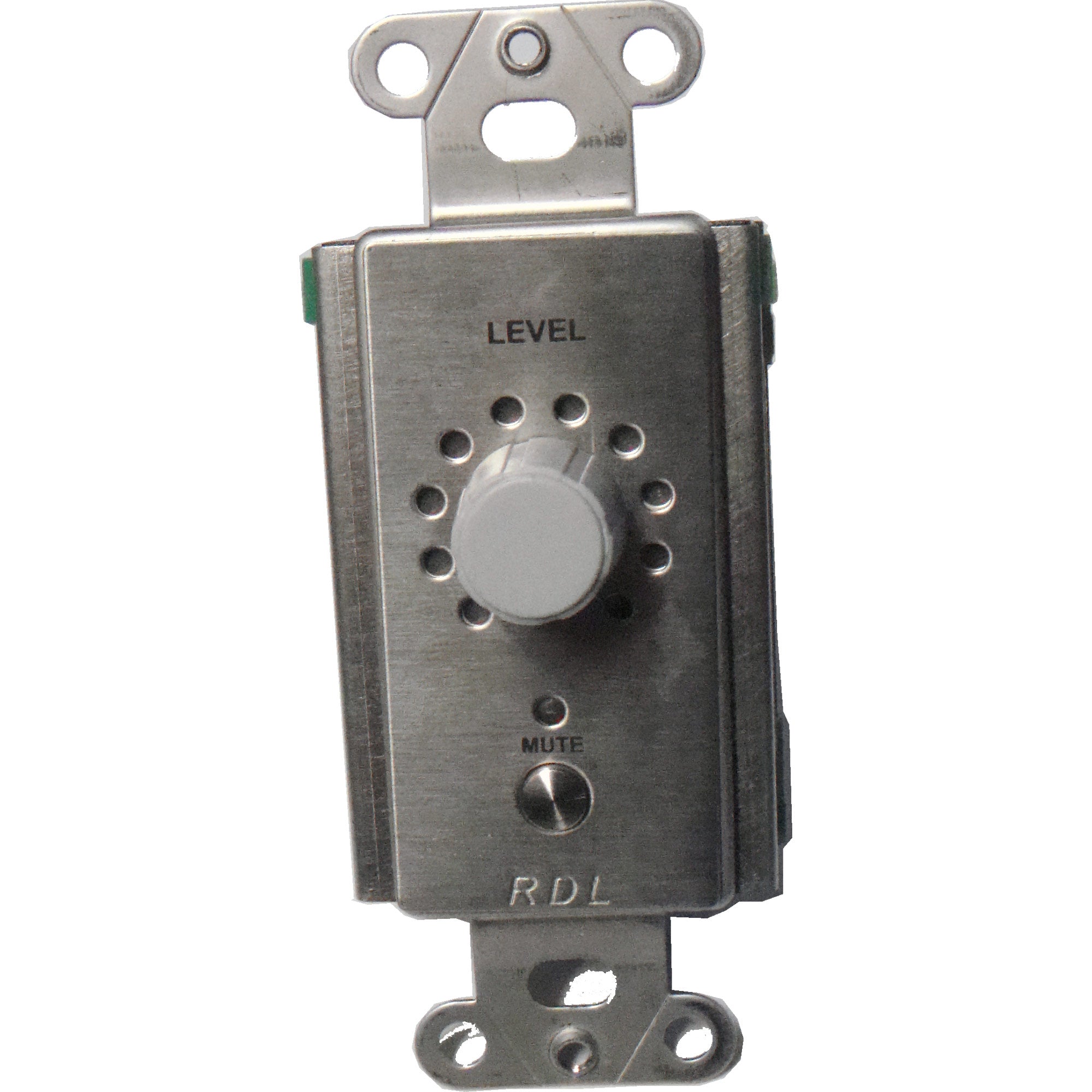 RDL DS-RLC10M Remote Level Control with Muting (Stainless) - B-Stock