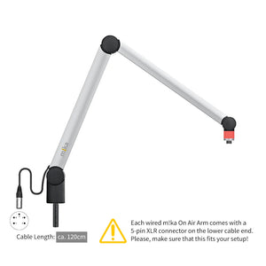 Yellowtec YT3920-XLR - m!ka CamArm (Aluminum / XLR Ends)