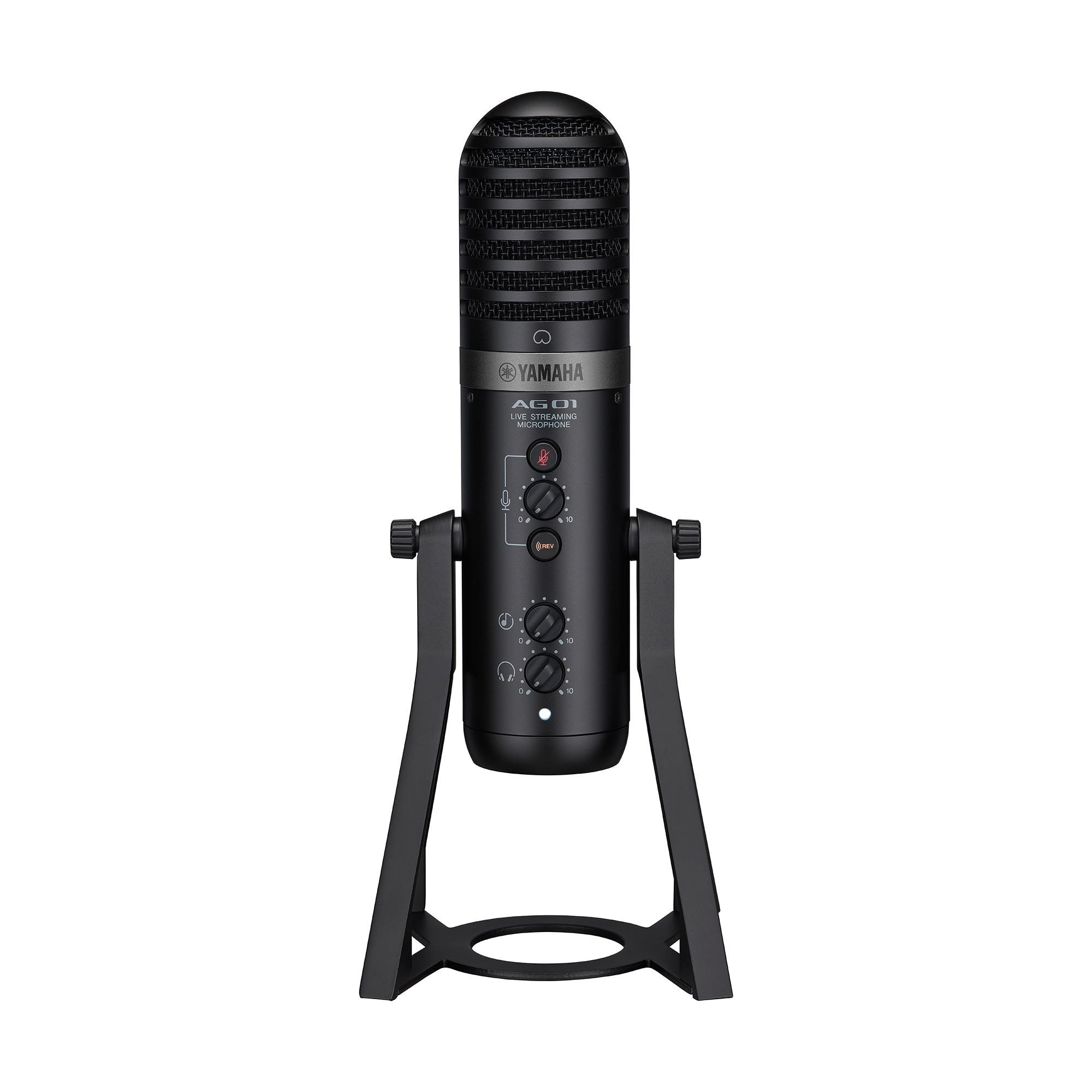 Yamaha AG01 - USB Microphone for Streaming and Podcasting (Black)