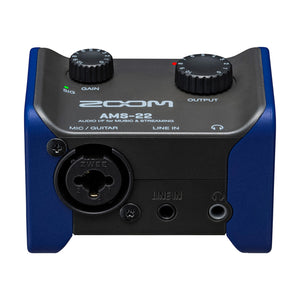 Zoom AMS-22 - Compact USB Interface for Recording or Streaming