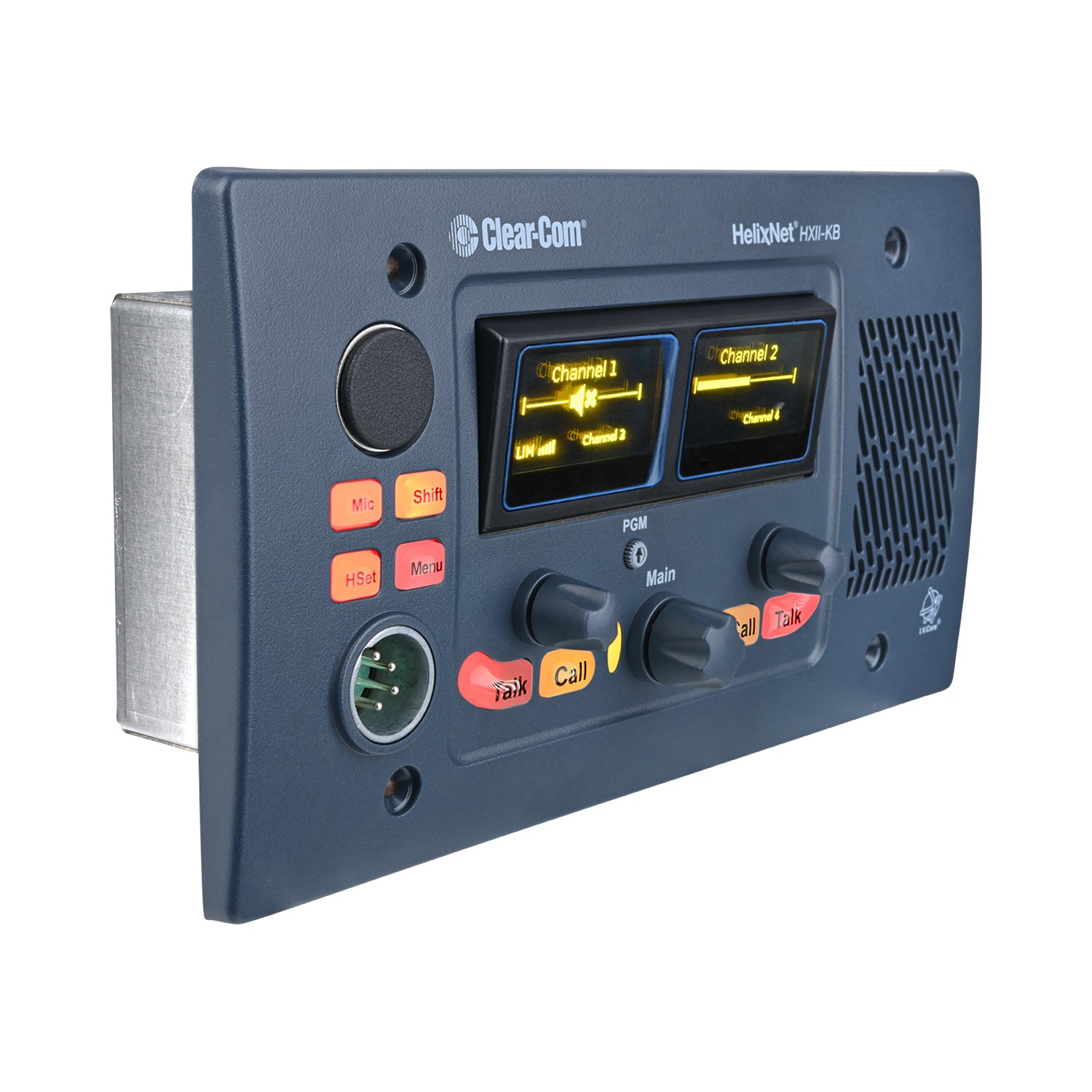 Clear-Com HXII-KB-X4 - Speaker Station for HelixNet Intercom (XLRM)