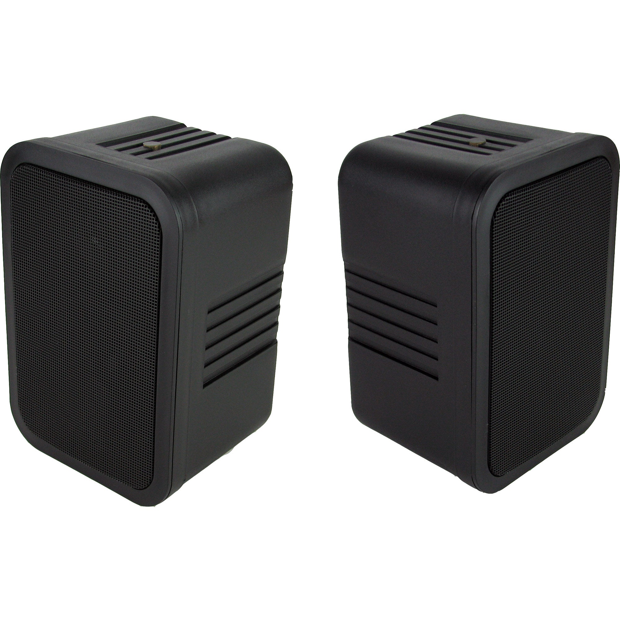 MG Electronics SB150 Two-Way Indoor/Outdoor Install Speaker (Black/Pair)
