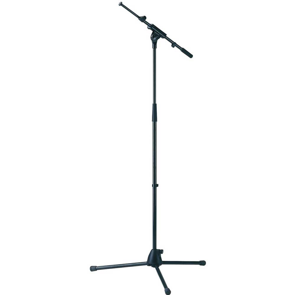K + M 27195 Telescopic Boom Microphone Stand