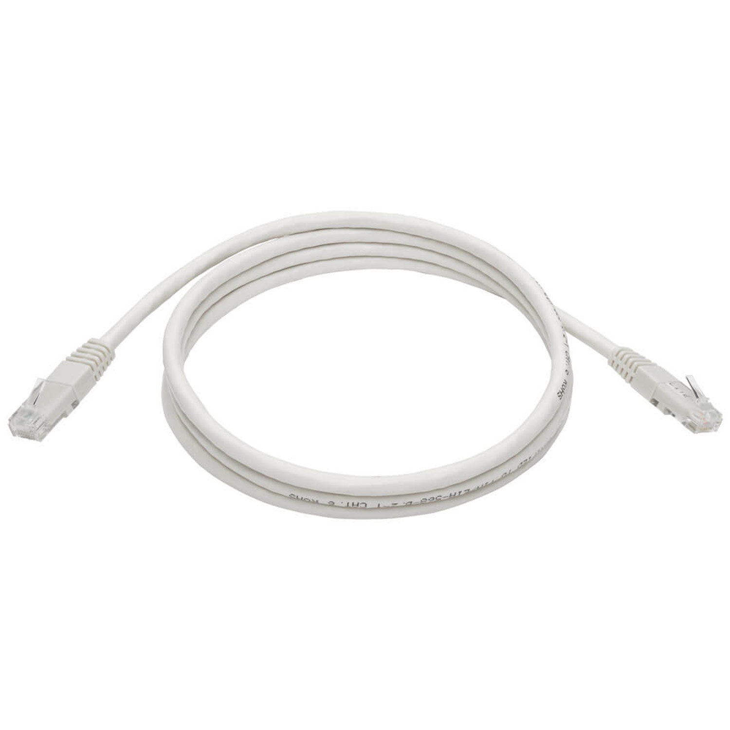 Tripp Lite N200-005-WH - Premium Cat5/5e/6 Gigabit Molded Patch Cable, RJ45 M/M 550MHZ White 5 Feet