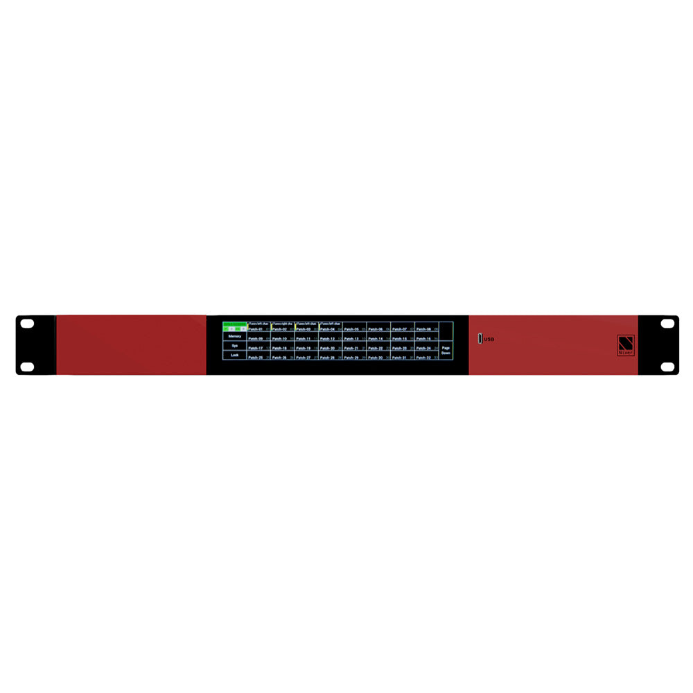 Nixer RP64EQ - Rack Mount 64x64 AoIP Matrix (Ravenna Version)