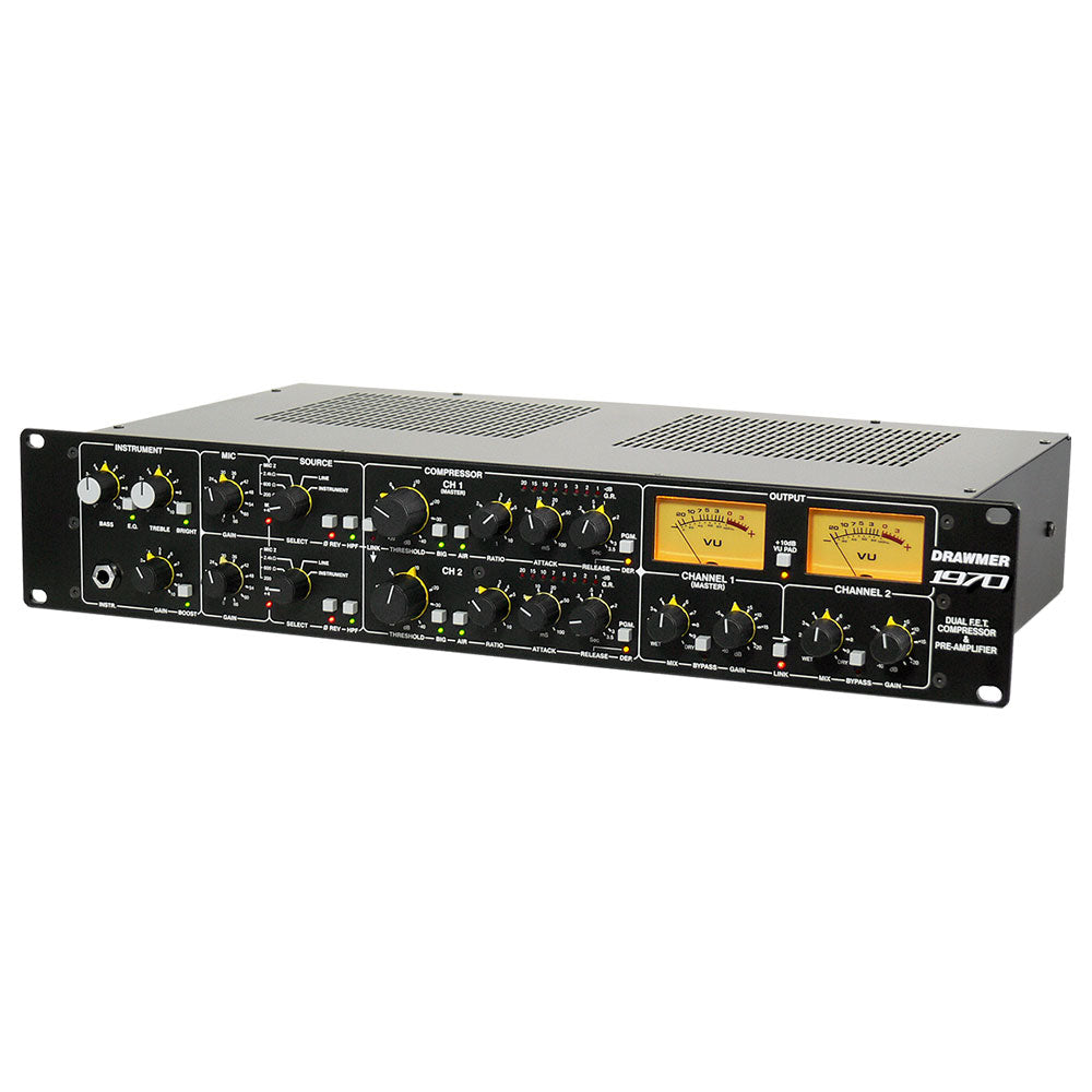 Drawmer 1970 Dual FET Compressor and Preamplifier