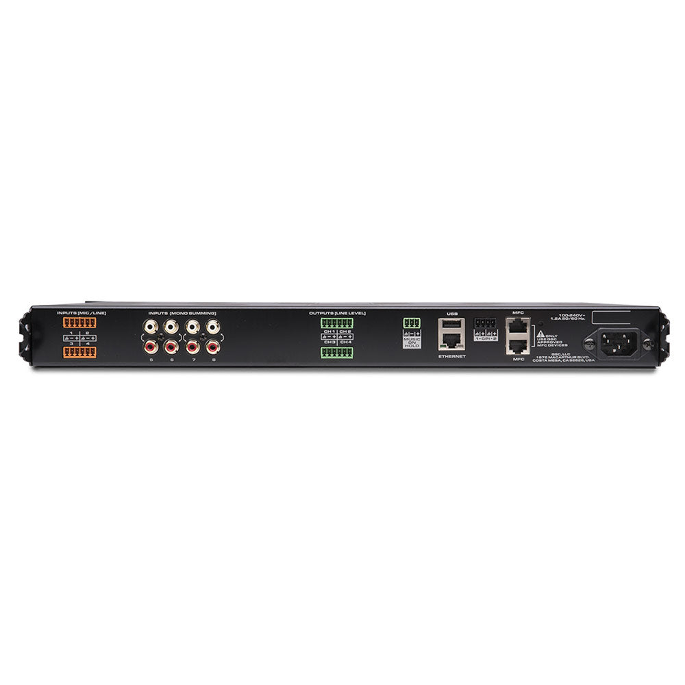 QSC MP-M40 - 8-Input 4-Output Music and Paging Mixer
