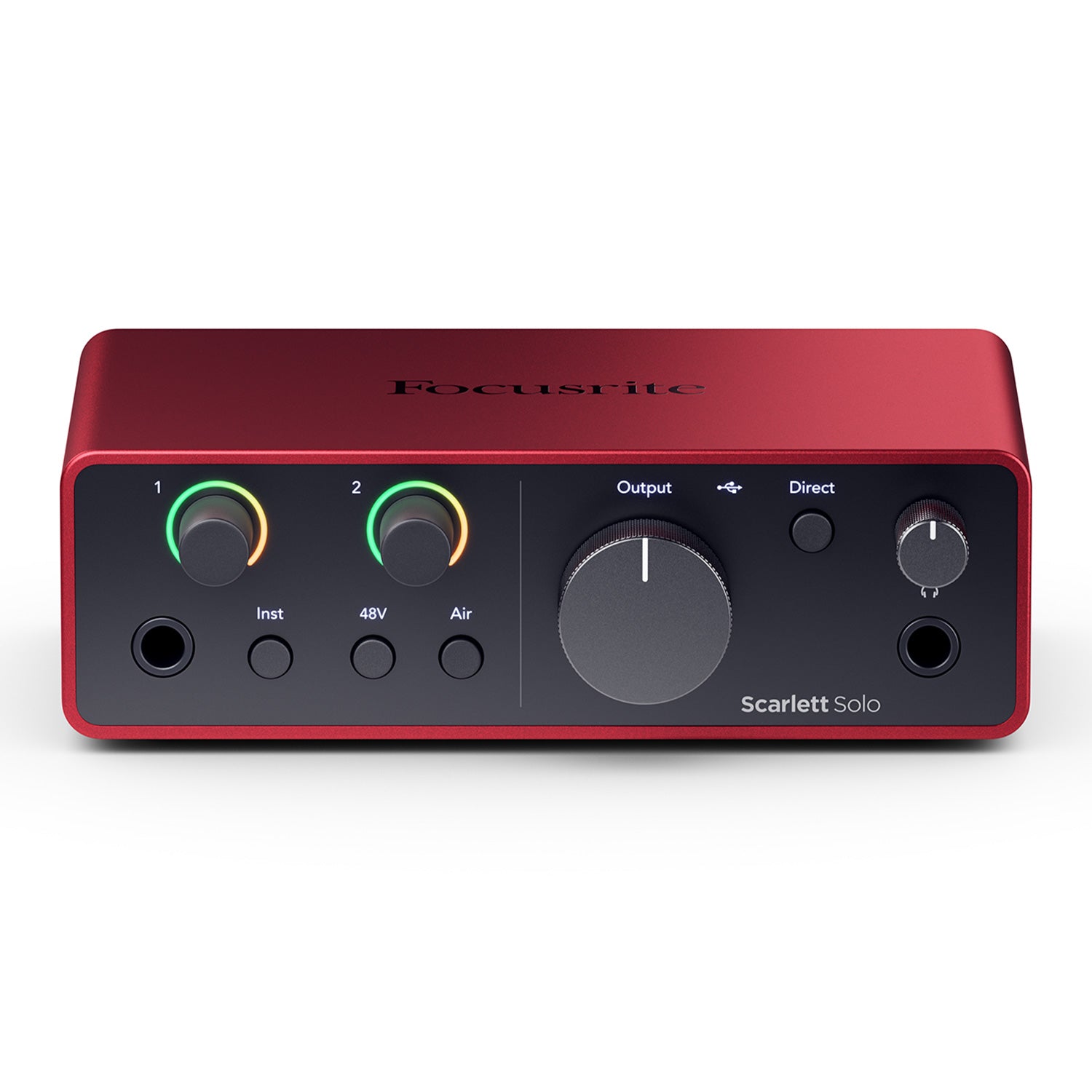 Focusrite Scarlett Solo 4th Generation - 2-In 2-Out USB Audio Interface