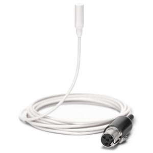 Shure TwinPlex TL48W/O-MTQG-A Subminiature Lavalier Microphone (Tailored, MTQG, White)