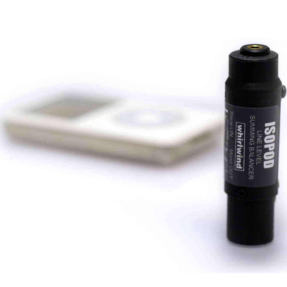 Whirlwind ISOPOD Line Level Summing and Level Balancer for iPod