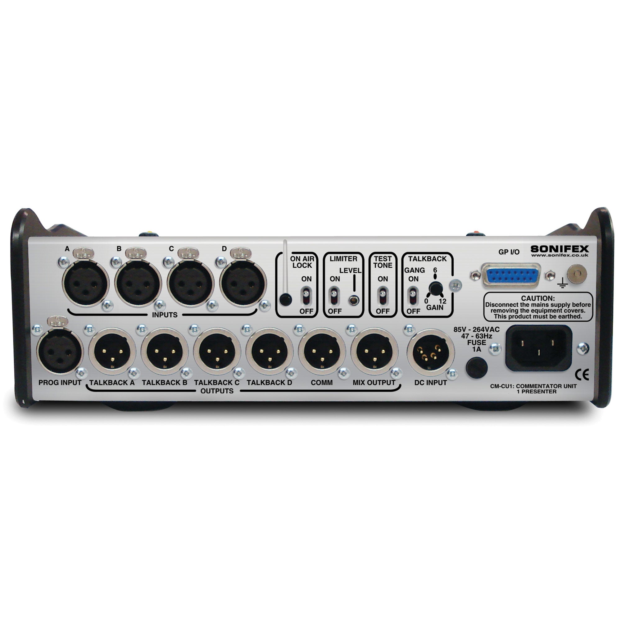 Sonifex CM-CU1 Commentator Unit 1 Commentator & Line Input