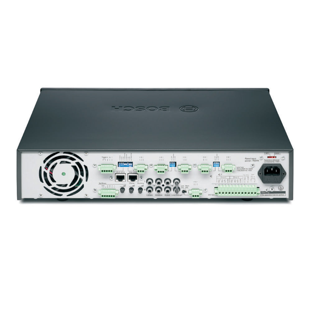 Bosch PLE-2MA120-US - Plena Series 2-Zone 120-Watt Priority Mixer Amplifier