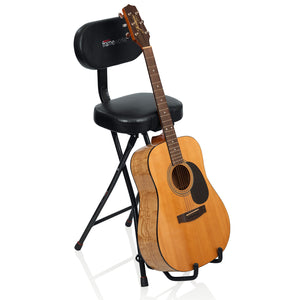 Gator GFW-GTR-SEAT Guitar Seat/Stand Combo