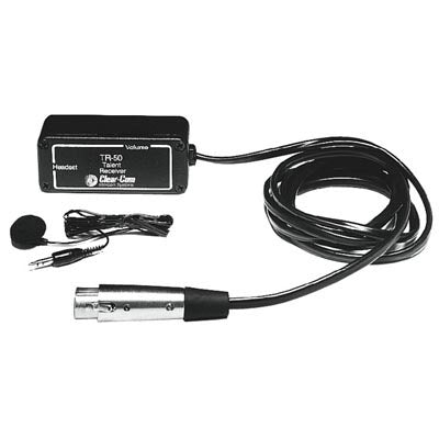 Clear-Com TR-50 Monaural IFB Talent Receiver 1/8" Mini Jack includes TS-1