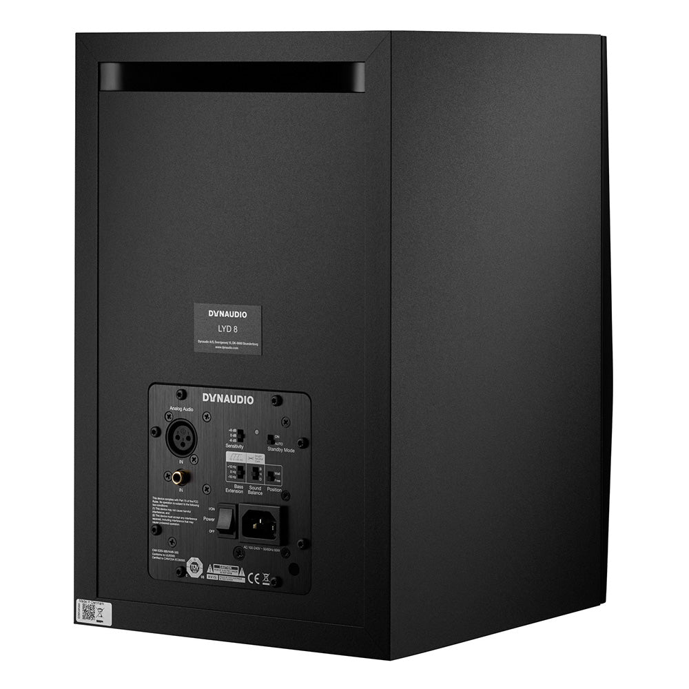 Dynaudio LYD 8 Active 8-Inch Nearfield Studio Monitor (Black/Single)