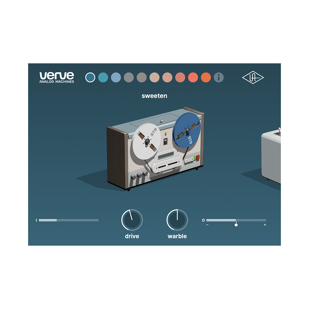 Universal Audio Verve Analog Machines - Vintage Processing Plugins (VST/AU/AAX / UAD or Native)