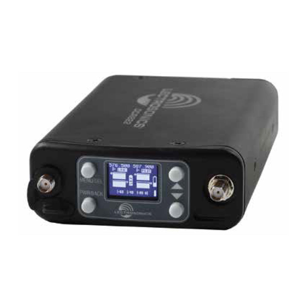 Lectrosonics DCR822 - Compact Dual Channel Digital Receiver (Block 941 / 941-960 MHz)