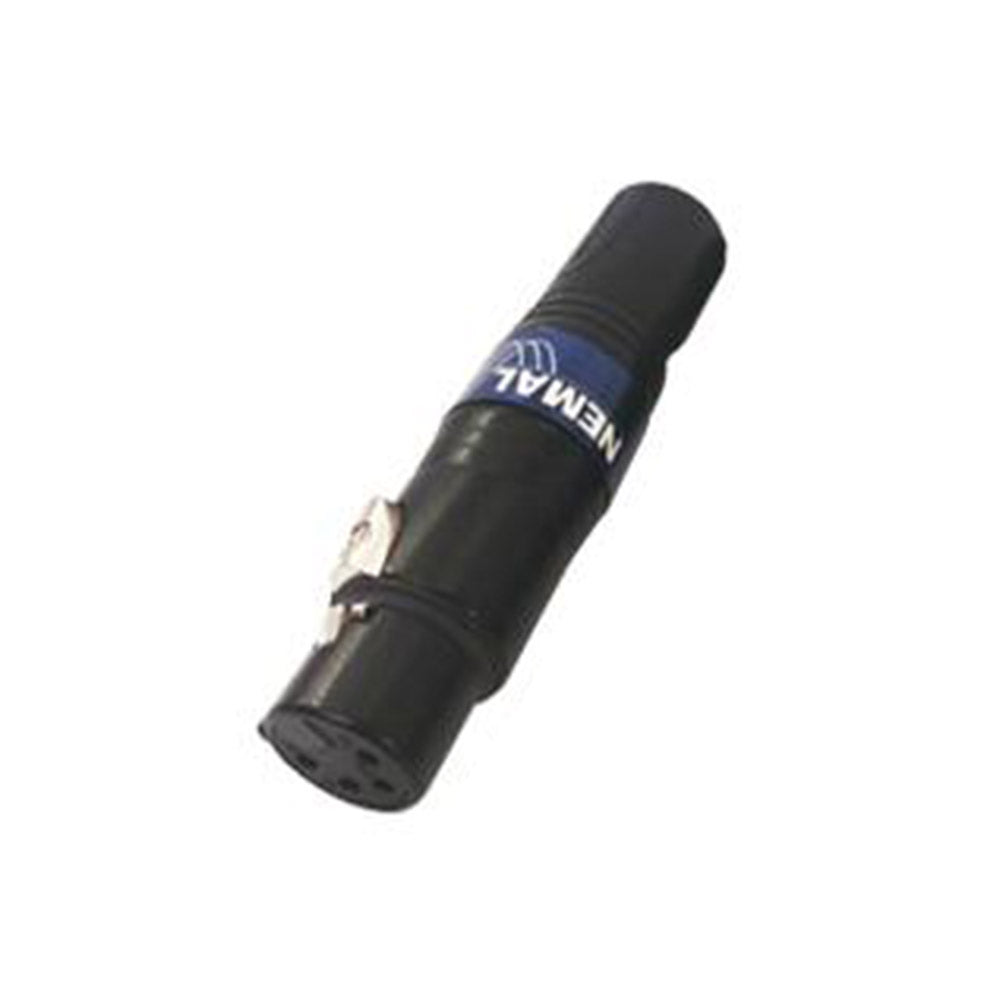 Nemal XLR 4-Pin Female to 5-Pin Male Inline Adapter