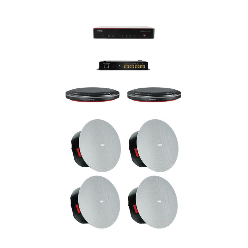 Biamp MRB-L-SCX400-T - Devio Large Meeting Room Bundle