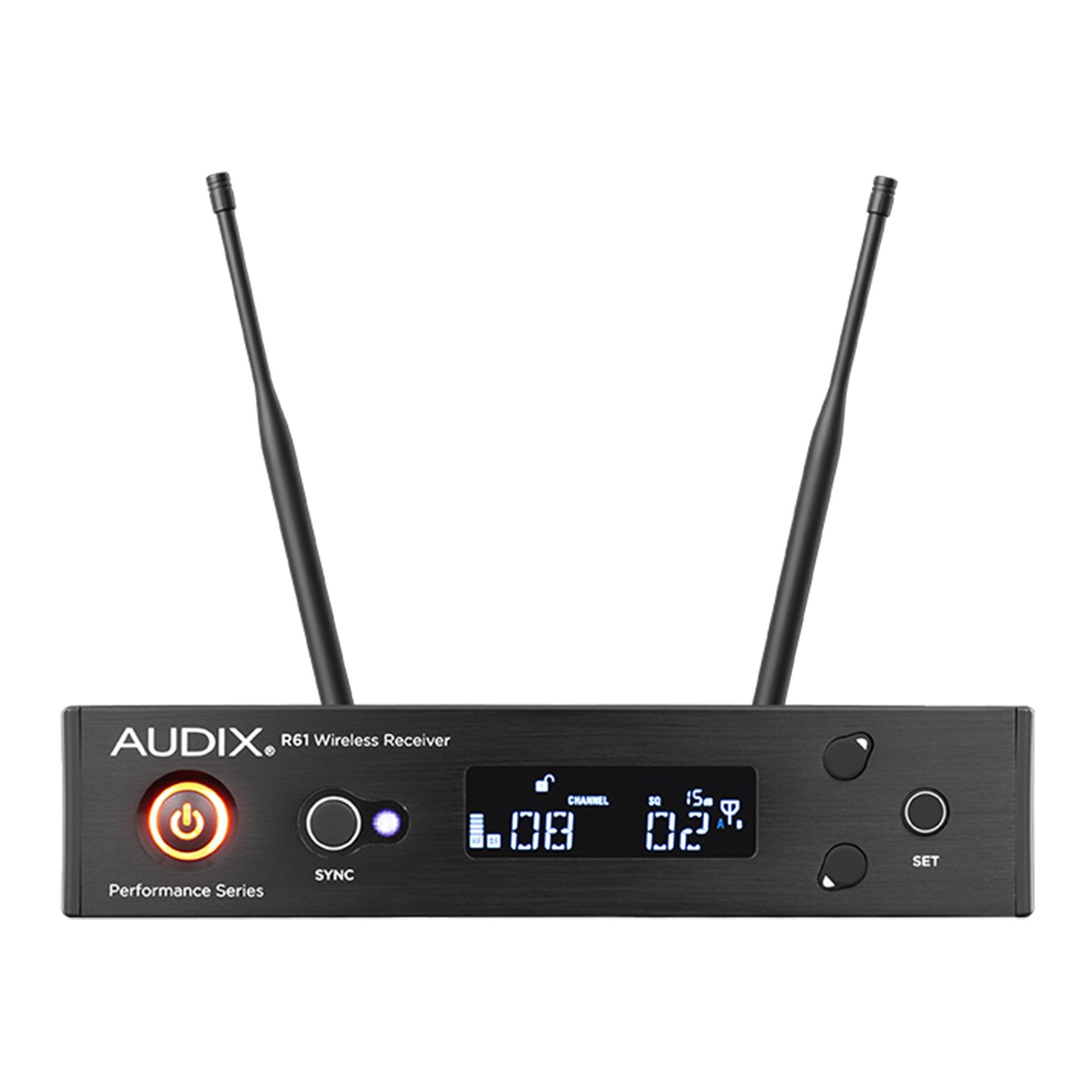 Audix R61 KIT - Single Channel Diversity Receiver for Performance Wireless (522-586 MHz)