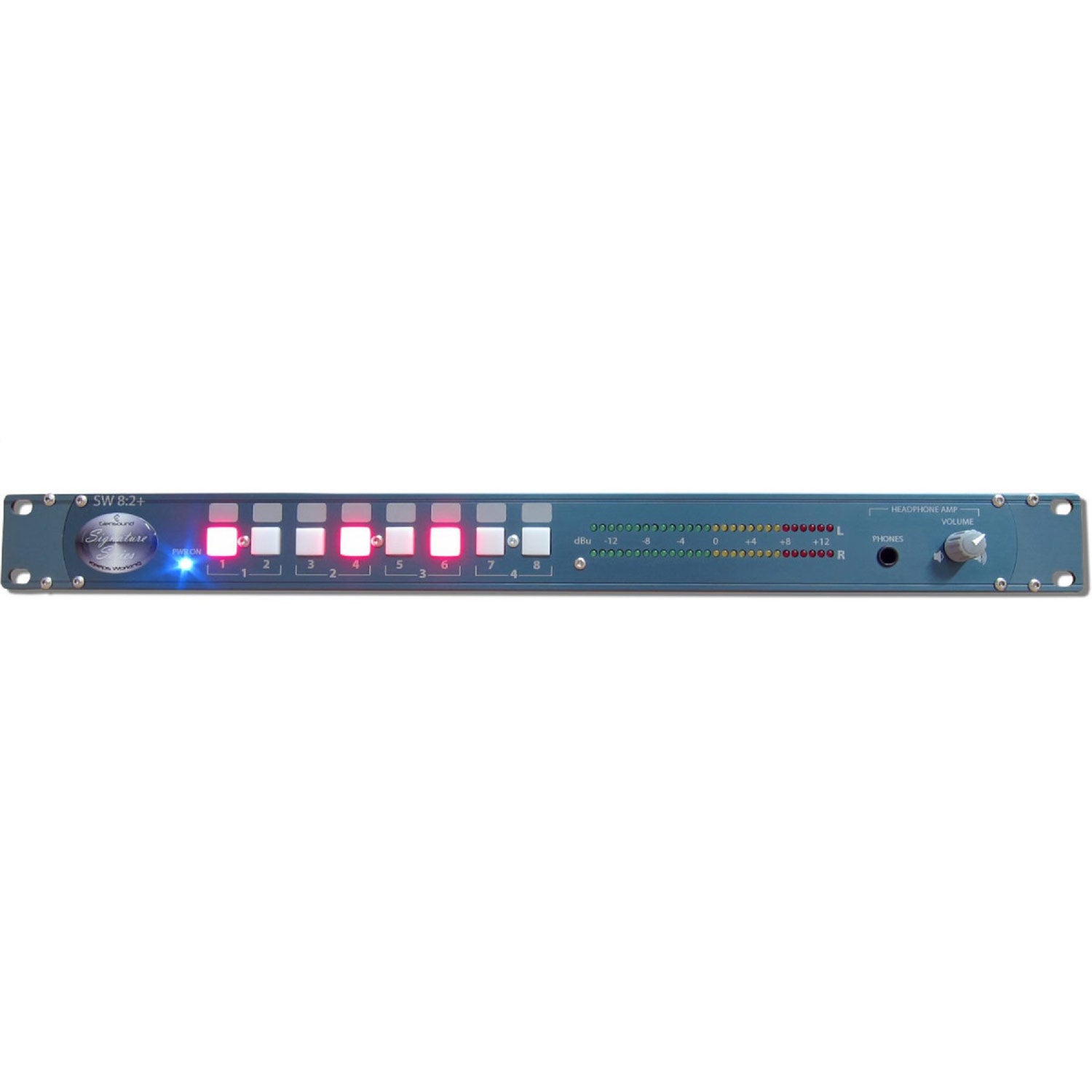 Glensound Signature SW 8:2+ - 8 Channel Source Selector/ Switch/ Mixer with PPM
